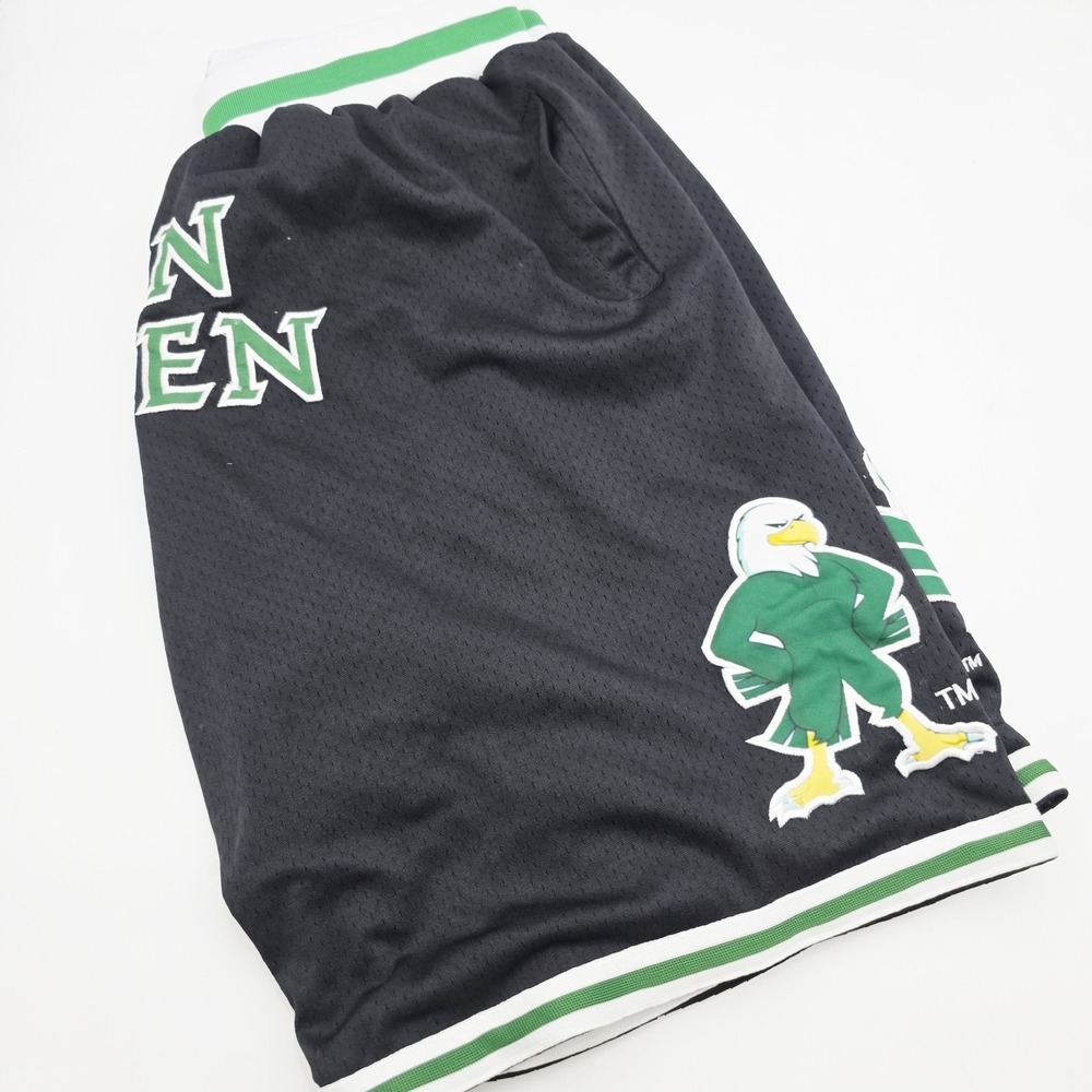 Rare Young Kings YK1K Mens XL Basketball Shorts UNT Mean Green Scrappy The Eagle